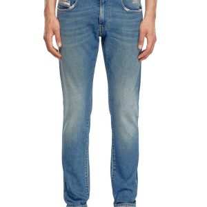 Slim Jeans 2019 D-Strukt 0GRDG Light Blue Man