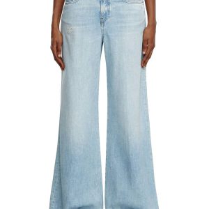 Flare Jeans 1978 D-Akemi 068MQ Light Blue Woman