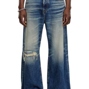 Relaxed Jeans D-Rise 09J95 Dark Blue Man