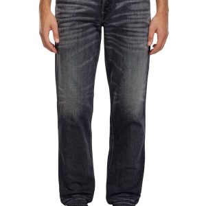 Regular Jeans 2023 D-Finitive 09J65 Black/Dark grey Man