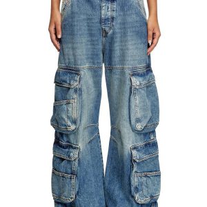 Relaxed Jeans 1996 D-Sire 0NLAX Medium blue Woman