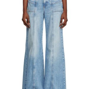 Flare Jeans D-Akii 09J88 Light Blue Woman