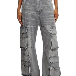 Relaxed Jeans 1996 D-Sire 0DCBE Light Grey Woman