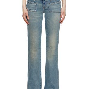 Bootcut Jeans D-Hush 09J55 Light Blue Woman