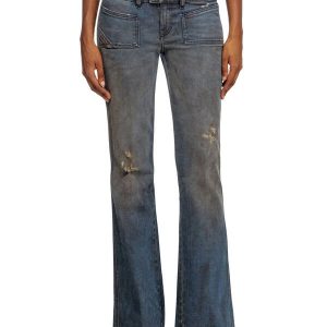 Bootcut Jeans D-Hush 09L25 Medium blue Woman