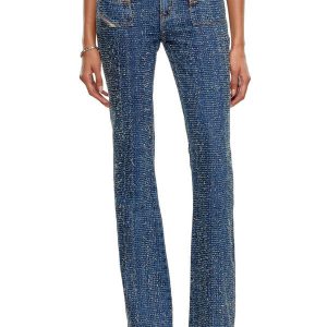 Bootcut Jeans D-Ebush 0PGAH Medium blue Woman