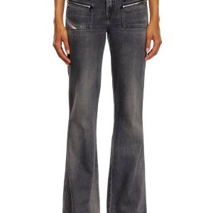 Bootcut Jeans D-Hush 09K14 Black/Dark grey Woman