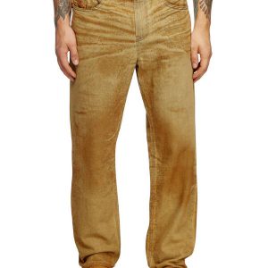 Regular Jeans 2010 D-Macs 0AJET Light Brown Man