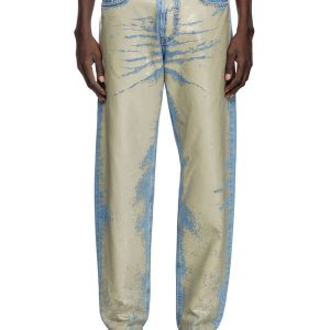 Regular Jeans 2010 D-Macs 007AL Light Brown Man